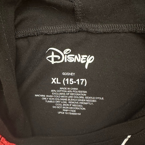 Girls Minnie Mouse tshirt with Minnie ears girls size xl - Picture 2 of 5